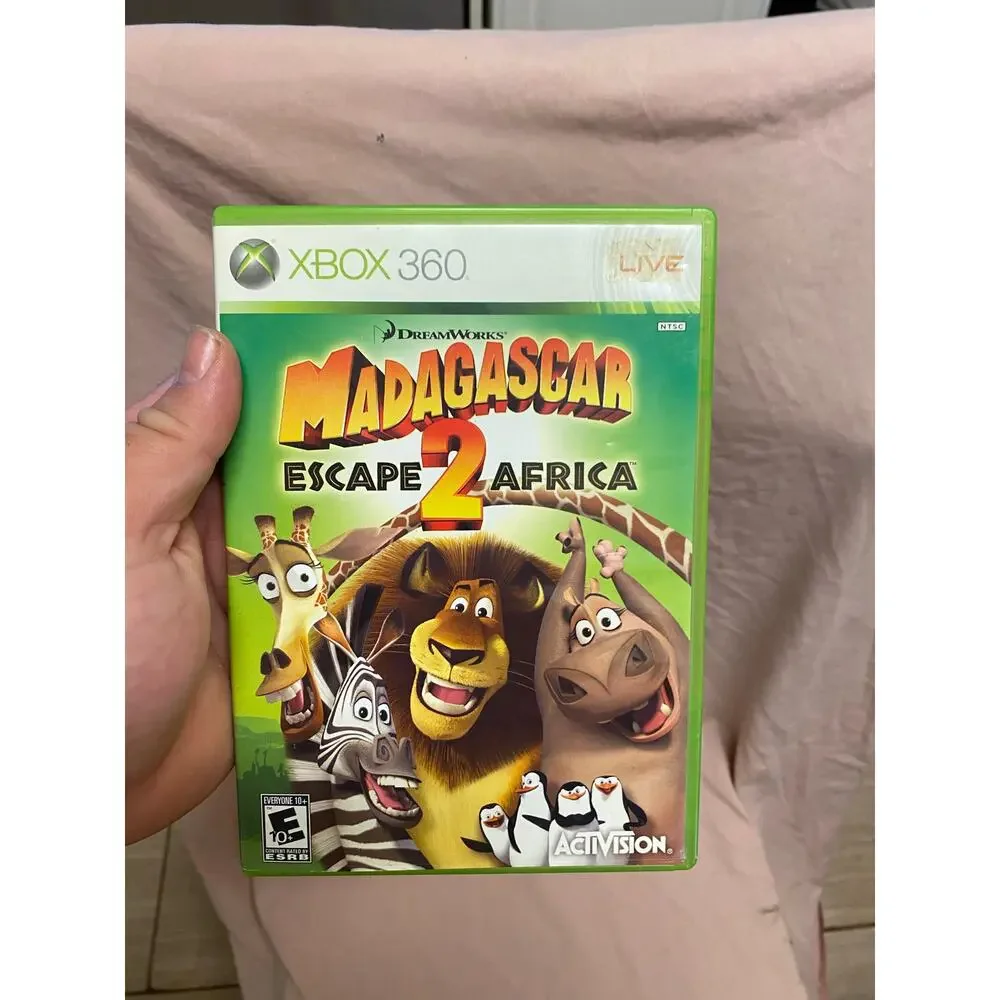 Madagascar: Escape 2 Africa (Microsoft Xbox 360, 2008)